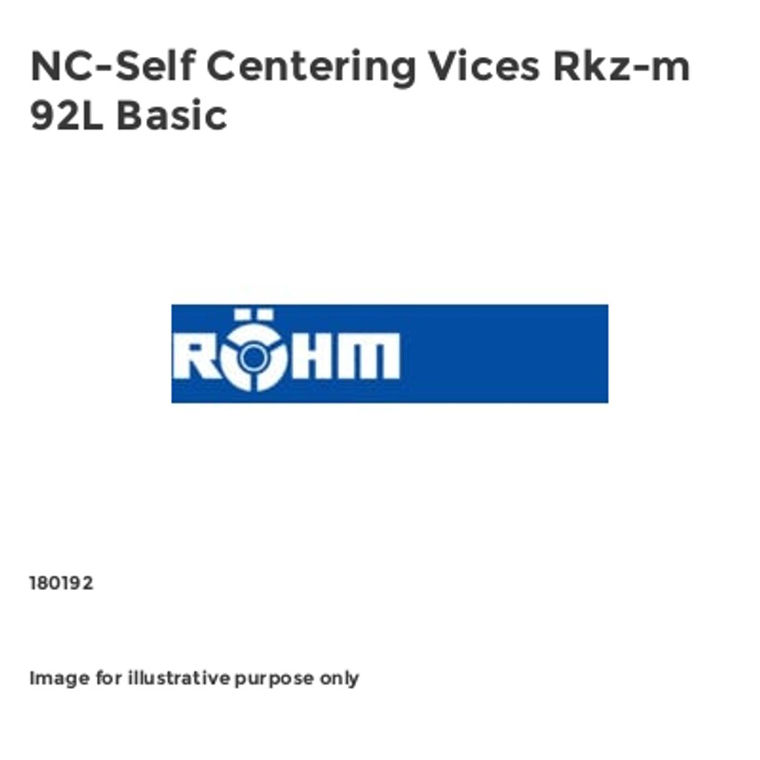 NC-Self Centering Vices Rkz-m 92L Basic