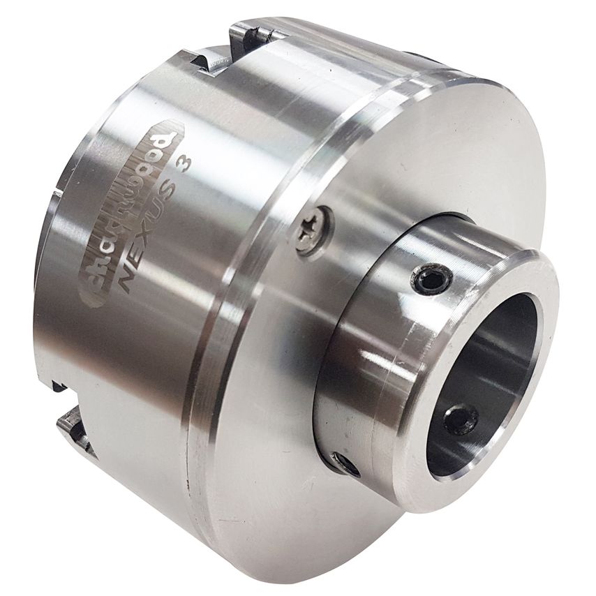 NEXUS3R 95mm Diameter, 4 Jaw Geared Scroll Chuck