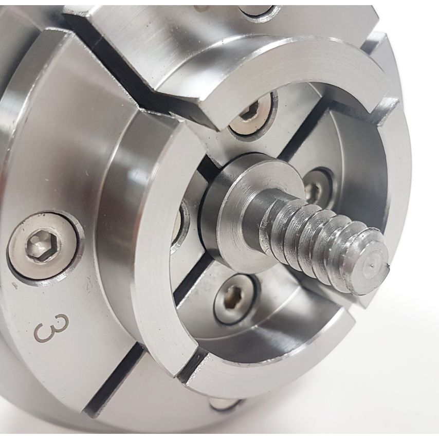 NEXUS3R 95mm Diameter, 4 Jaw Geared Scroll Chuck