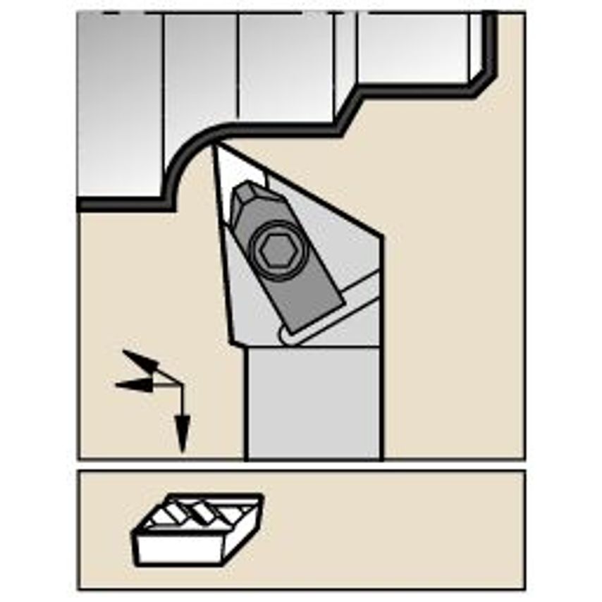 NKLCR1212F11 Top Notch Holder W12, 0MM L80, 0