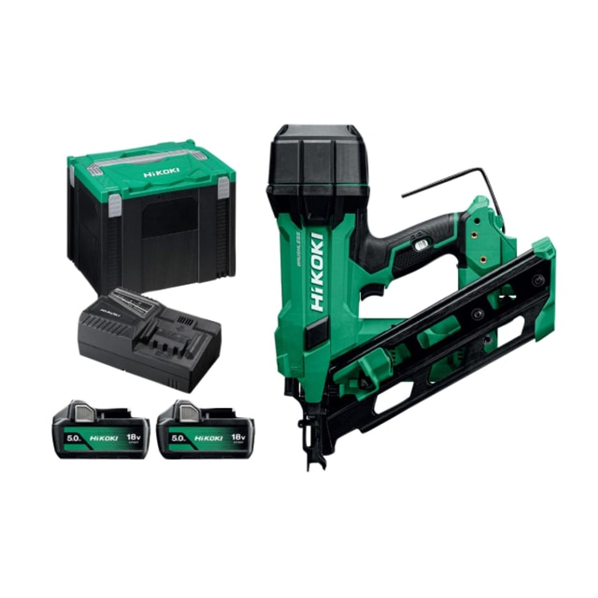 NR1890DCAJPZ Framing Nailer 18V 2 x 5.0Ah Li-ion