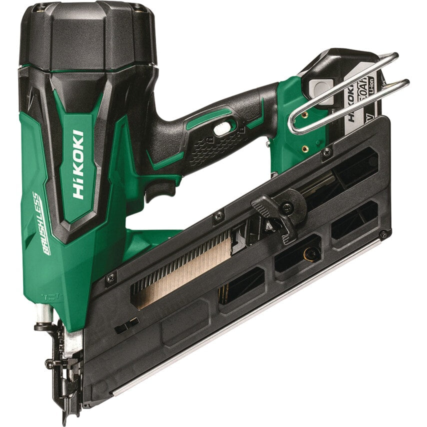 NR1890DCJPZ 18V Brushless Clipped Head Framing Nailer with 2X 5.0 Ah Li-ion Batteries and Charger in Carry Case