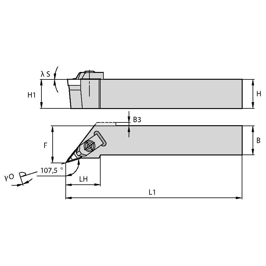 NVHBL2020K11 Top Notch Holder W20, 0MM L125,