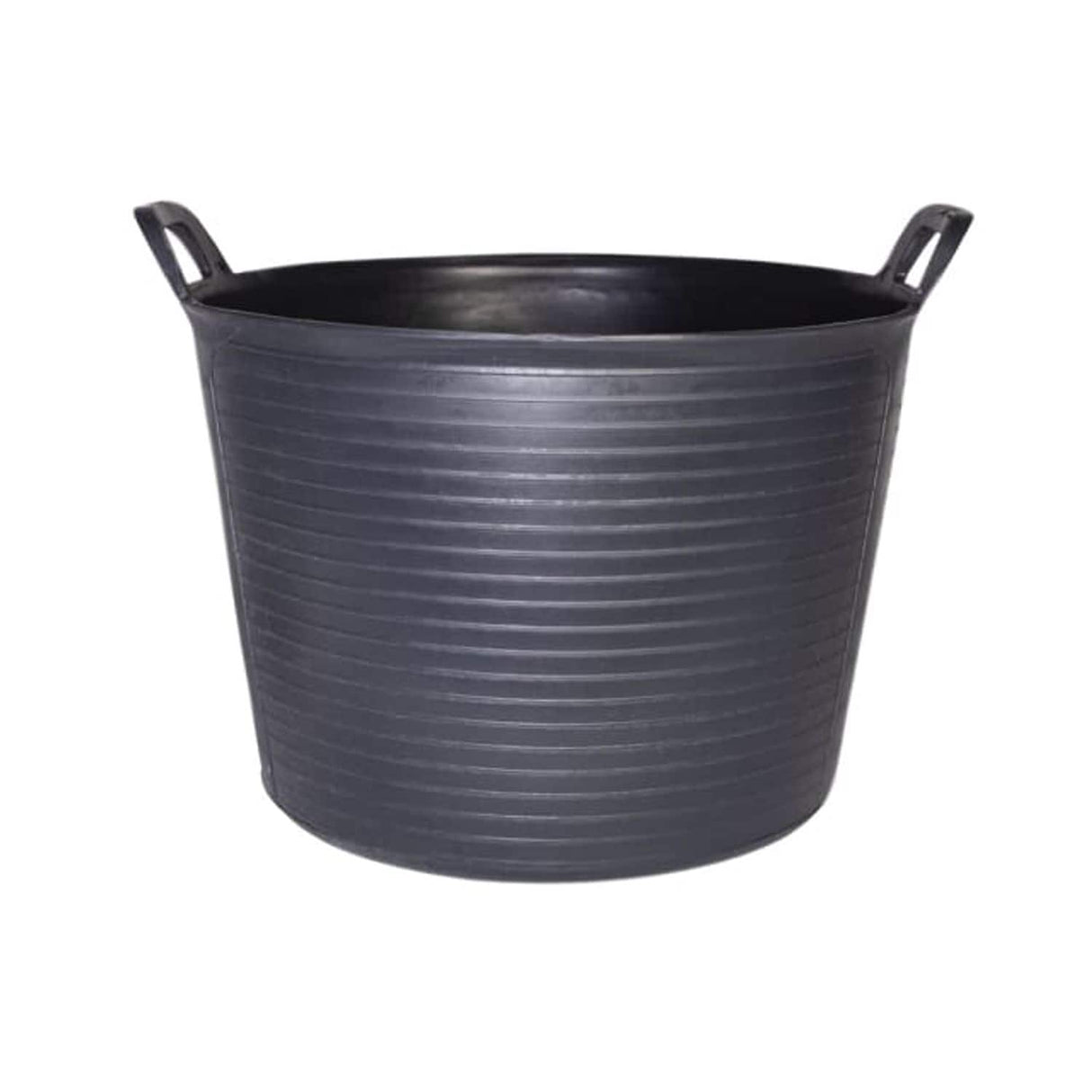 N. 3 Flextub Black Plastic Tub - 40L