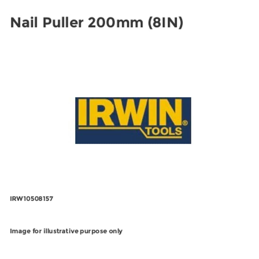 Nail Puller 200mm (8IN) IRW10508157