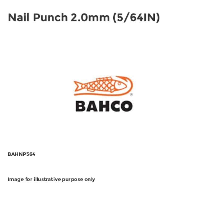 Nail Punch 2.0mm (5/64IN) BAHNP564