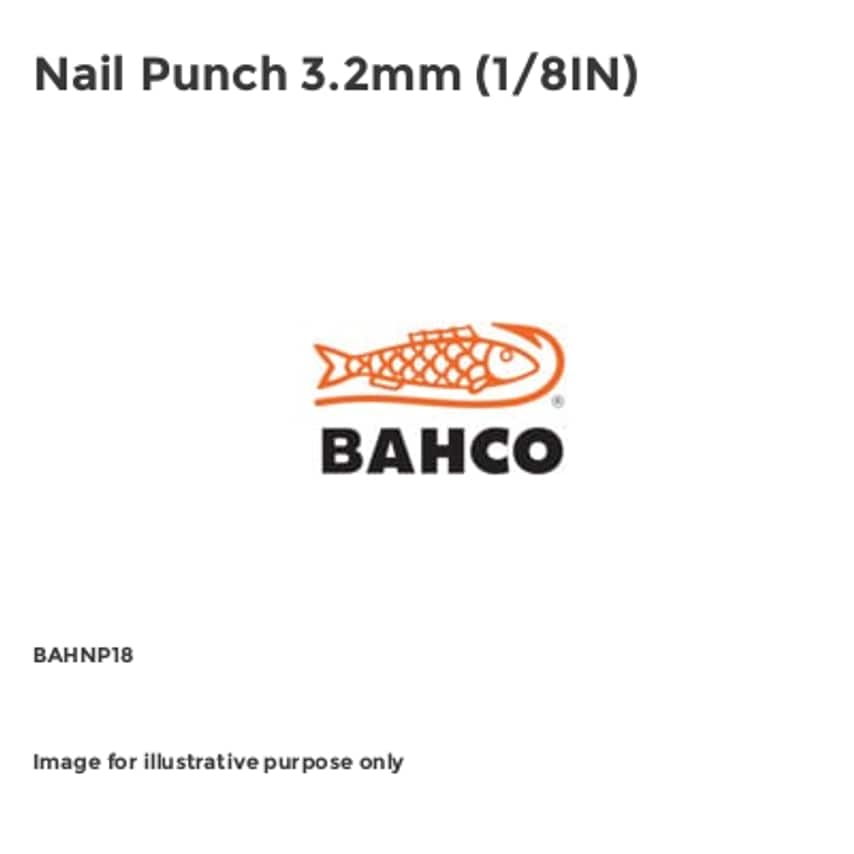 Nail Punch 3.2mm (1/8IN)