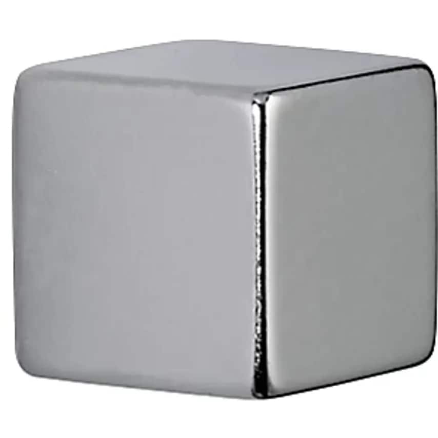 Neodymium Cube Magnet, Nickel Plated, Holds 20 Kg, Pack Of 4