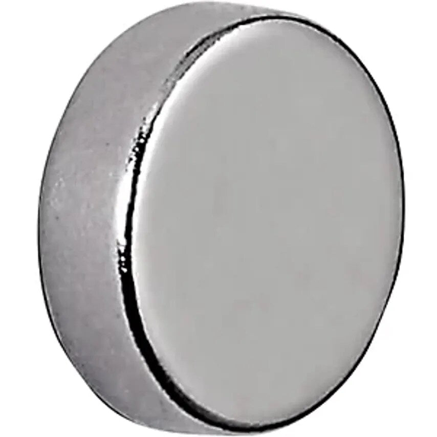 Neodymium Disc Magnet, 10mm, Pack Of 50, Adhesive Force 2.0 Kg