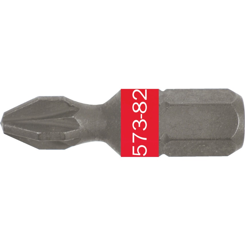 No.1x25mm Pozidriv Torsion Bit 1/4" Hex