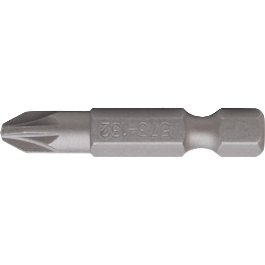 No.1x38mm Pozidriv Power Bit 1/4" Direct Drive