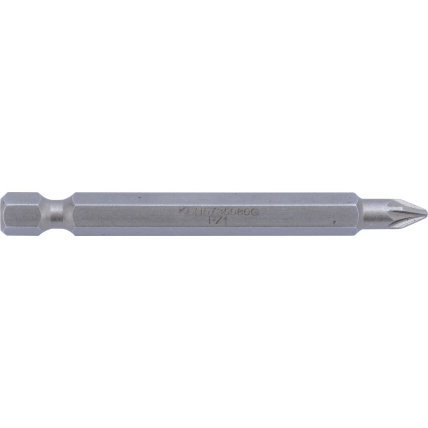 No.1x70mm Pozidriv Power Bit 1/4" Direct Drive