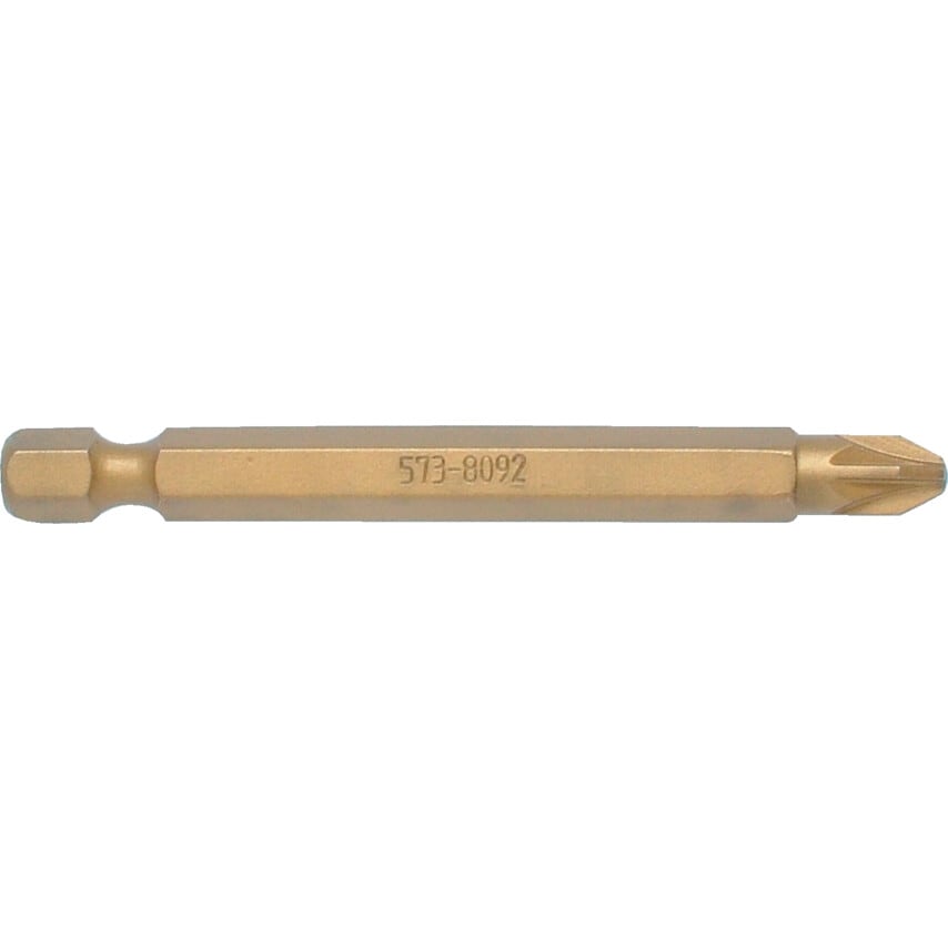 No.2X150mm P/Driv Titanium Screwdriver Bit 1/4" Hex