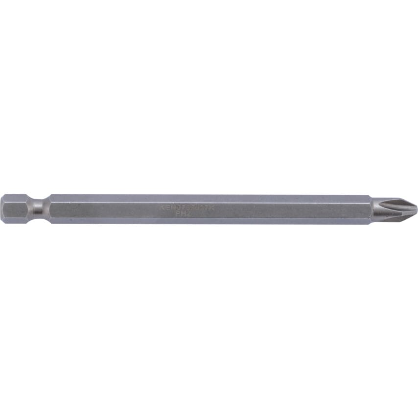 No.2 X 100mm Phillips Power Bit 1/4" Hex