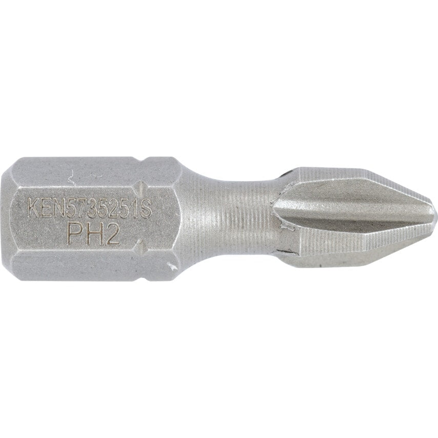 No.2x25mm Crosspoint Torsion Bit 1/4" Hex Dr