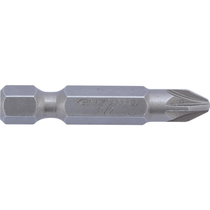 No.2x38mm Pozidriv Power Bit 1/4" Direct Drive