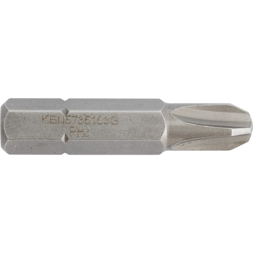 No.3 Cross/Pt Screwdriver Bit 5/16" Hex STD