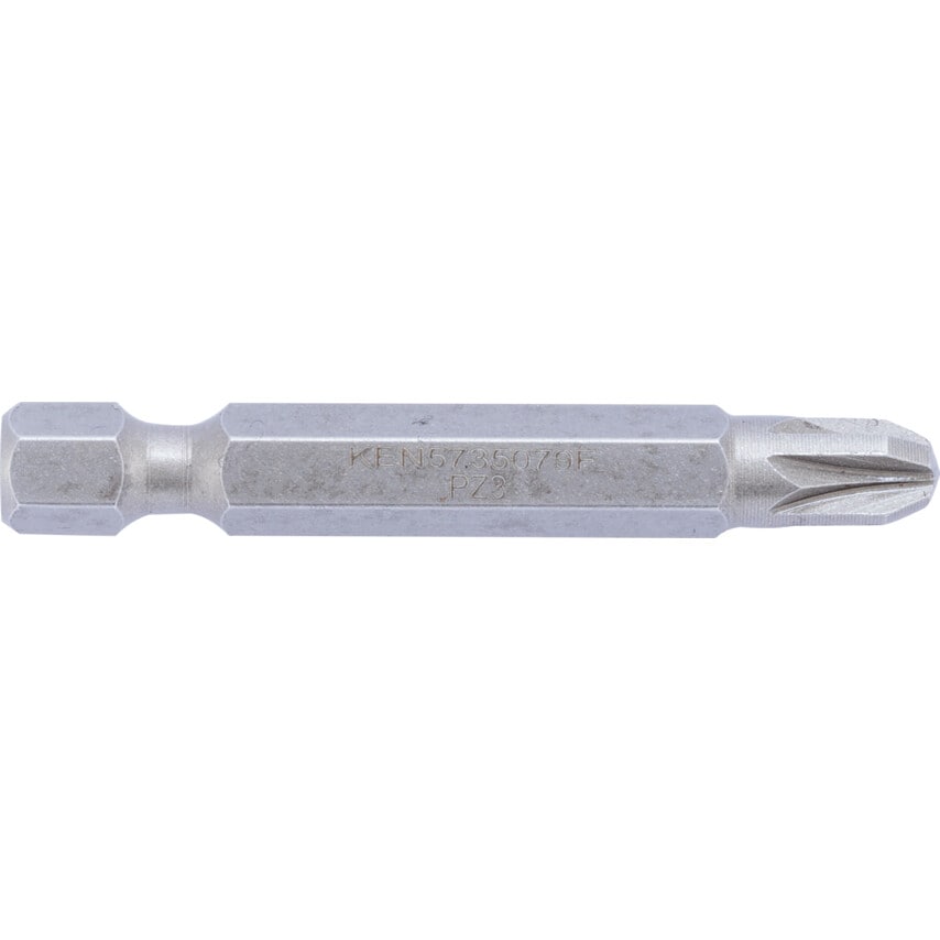 No.3x50mm Pozidriv Power Bit 1/4" Direct Drive