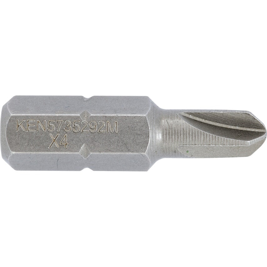 No.4 Torq Set 1/4" Hex 25mm O/A