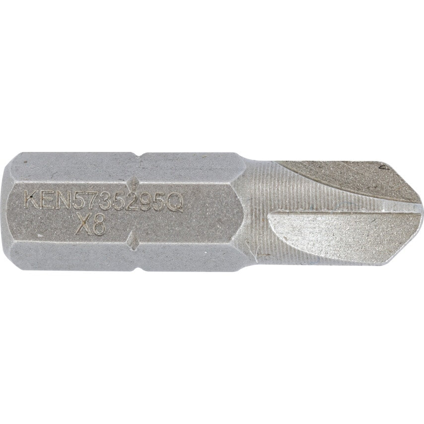 No.8 Torq Set 1/4" Hex 25mm O/A