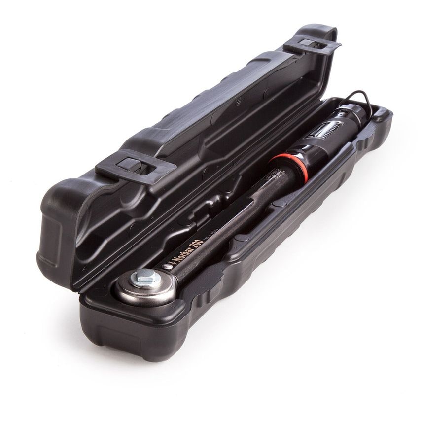 NorTorque 130104 Torque Wrench Model 200 Dual Scale Push Through Ratchet 1/2" Drive 40.0-200.0 Nm 30.0-150.0 Lbf.Ft