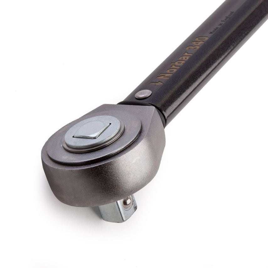 NorTorque 130106 Model 340 Torque Wrench Ratchet 1/2" 60.0 - 340.0 Nm 50.0 - 250.0 Lbf.Ft