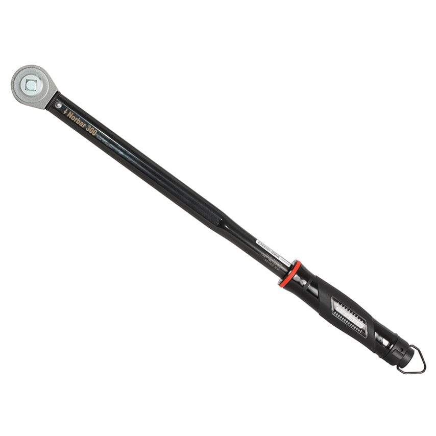 NorTorque 300 Adjustable Dual Scale Ratchet Torque Wrench 1/2in Drive 60-300Nm NOR130105
