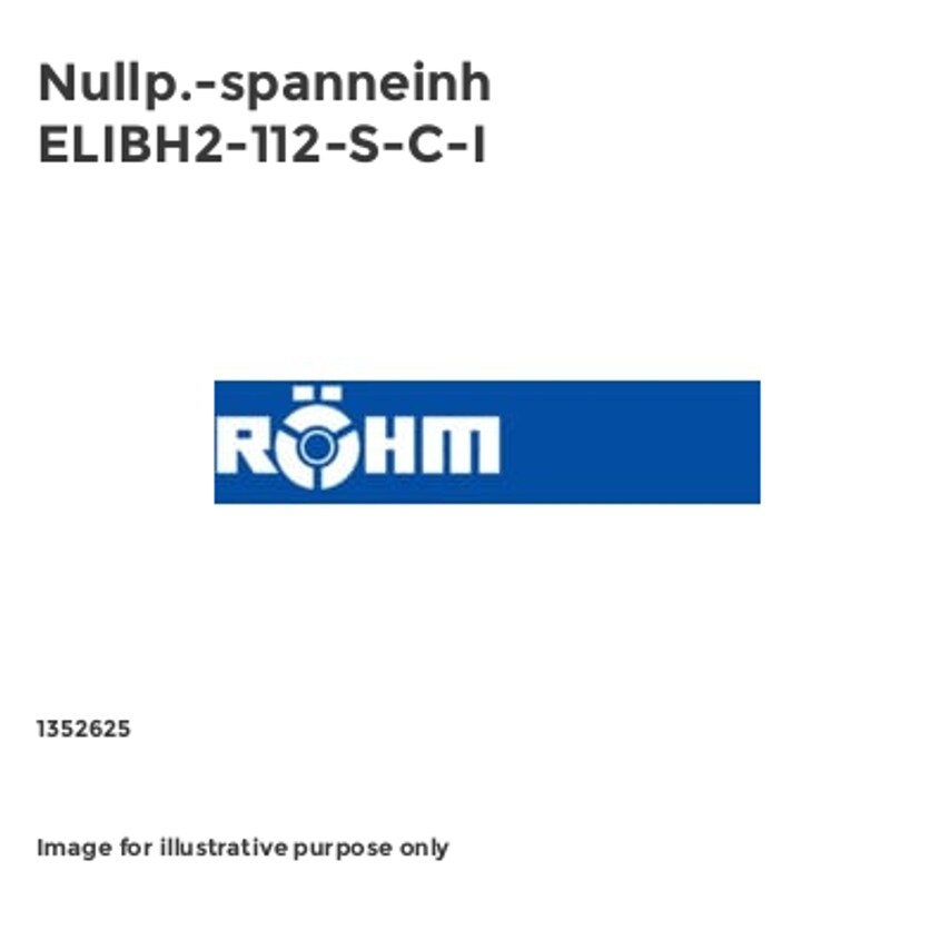 Nullp.-spanneinh ELIBH2-112-S-C-I