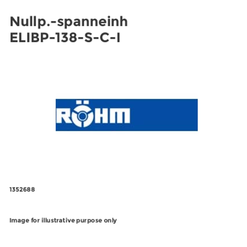 Nullp.-spanneinh ELIBP-138-S-C-I
