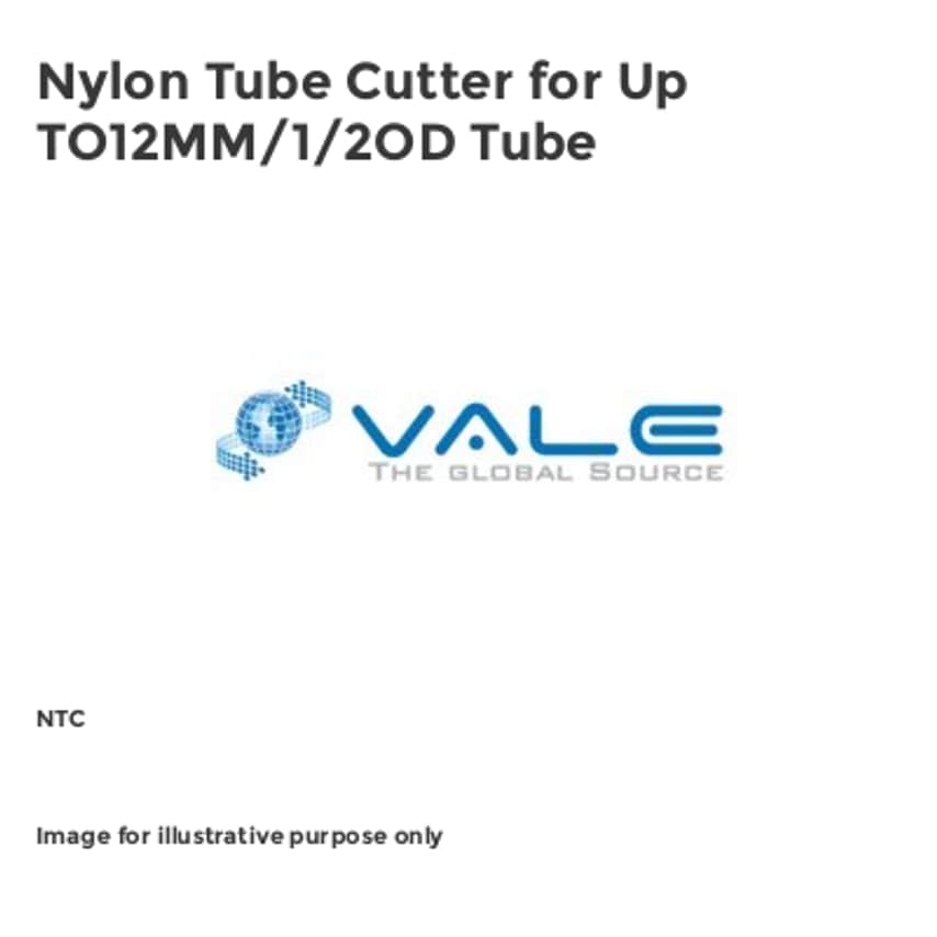 Nylon Tube Cutter for Up TO12MM/1/2OD Tube NTC