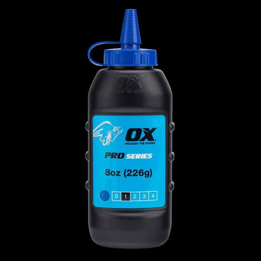 OX Pro Blue Chalk Refill 226g/8Ounce OX P025702