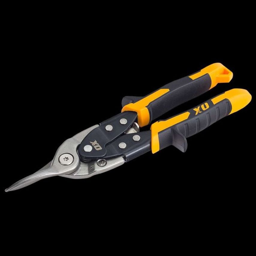 OX Pro Heavy Duty Aviation Snips Straight Cut (Yellow) OX P232803