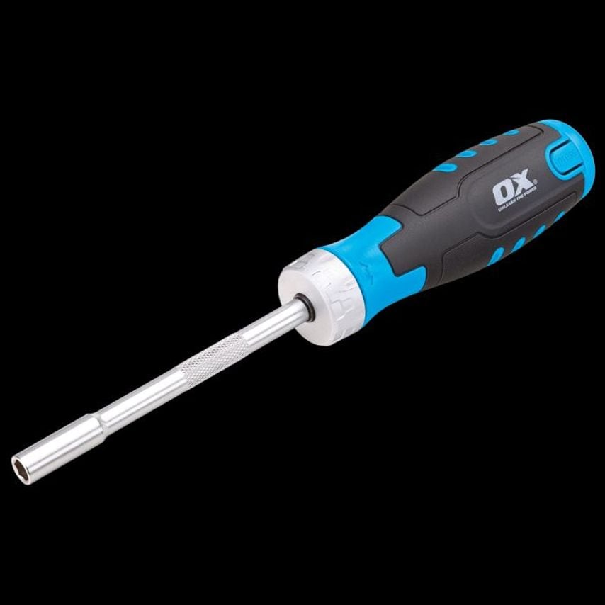 OX Pro Heavy Duty Multi-bit Ratchet Screwdriver