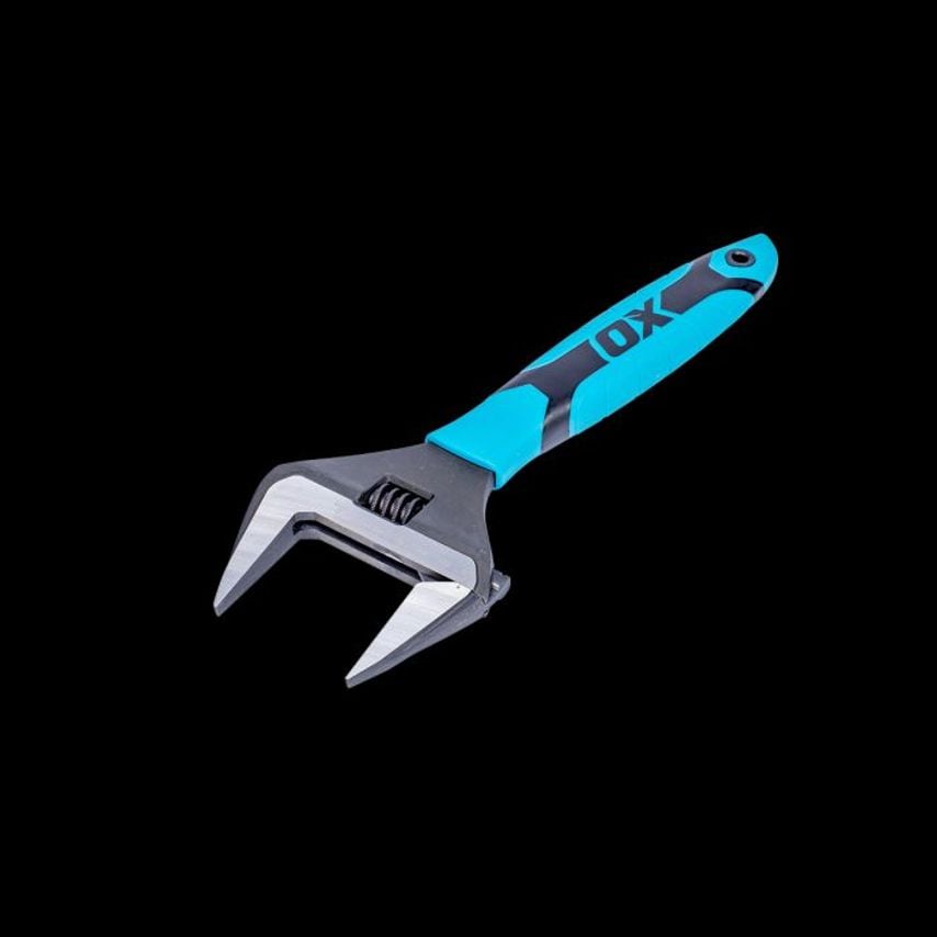 OX Pro Ultra Wide Jaw Adjustable Wrench 6"/150mm