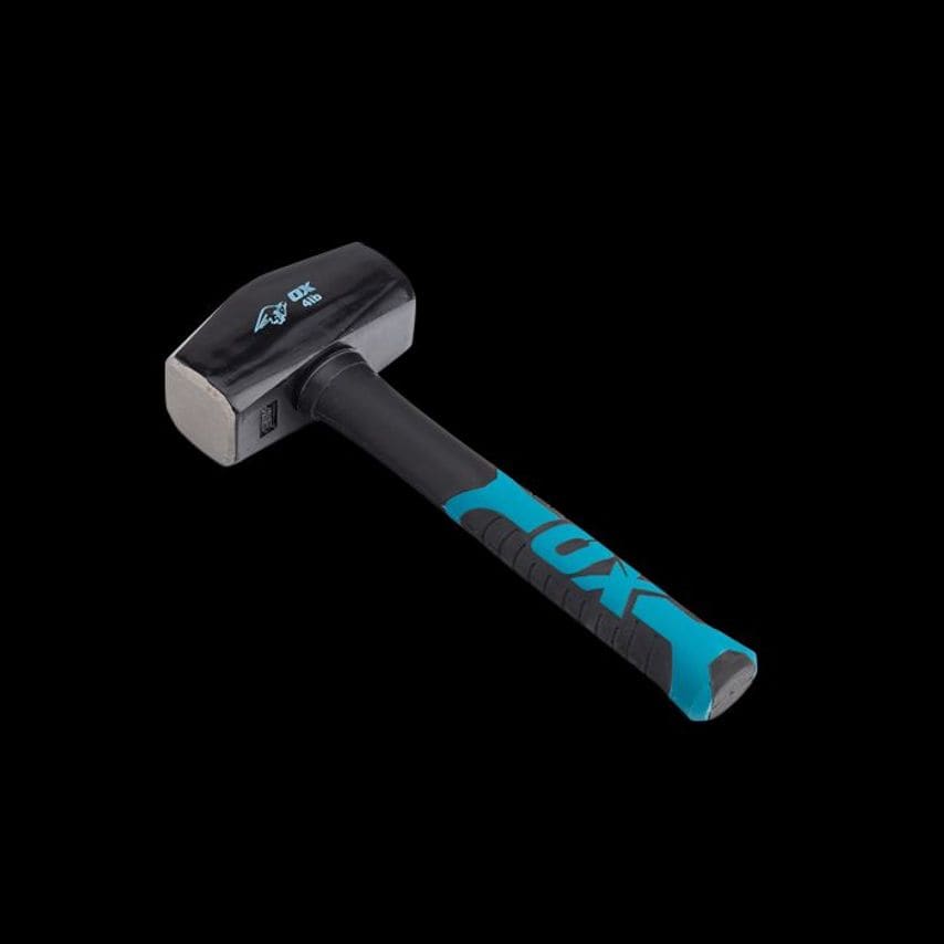 OX Trade Fibreglass Handle Club Hammer 2.5lb/1.1kg