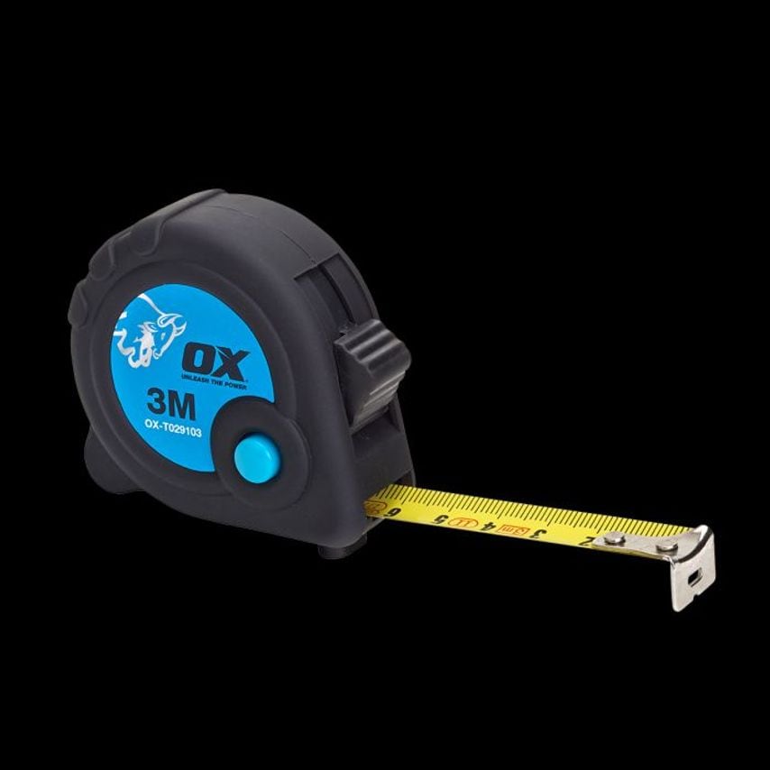 OX Trade Metric Only Tape Measure 3m