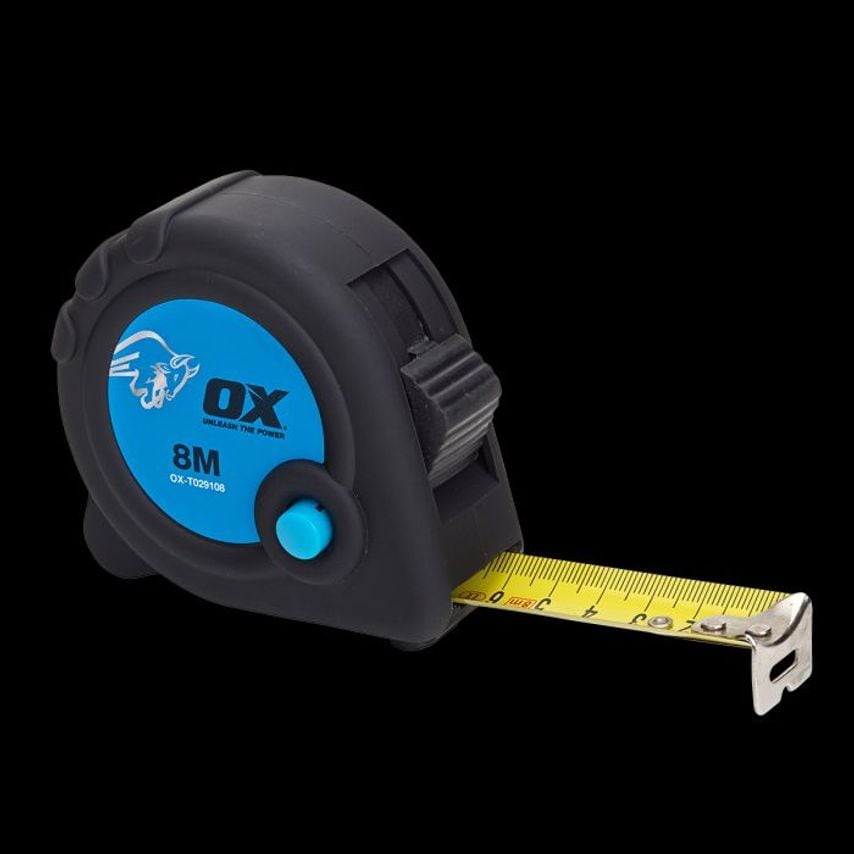 OX Trade Metric Only Tape Measure 8m