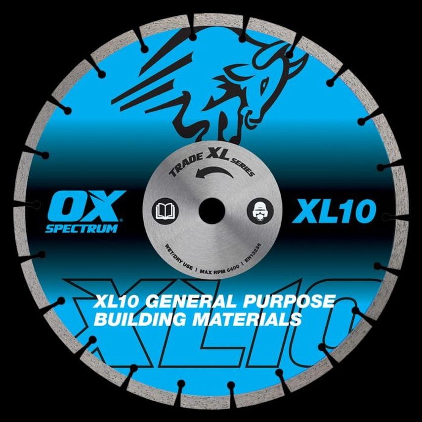 OX Trade XL-10 Segmented Diamond Blade General Purpose 115/22.23mm