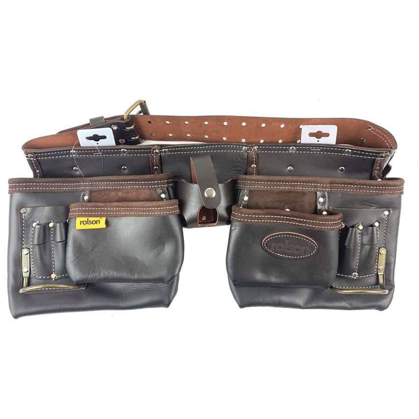 Oil Tanned Double Tool Pouch