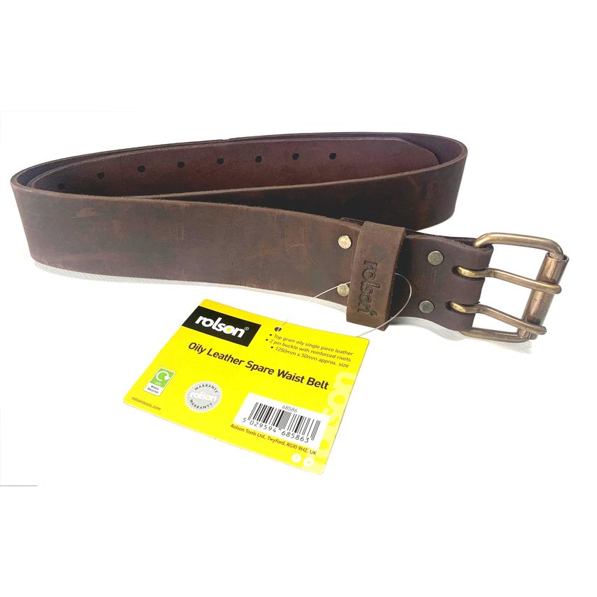 Oily Leather Top Grain Waist Belt