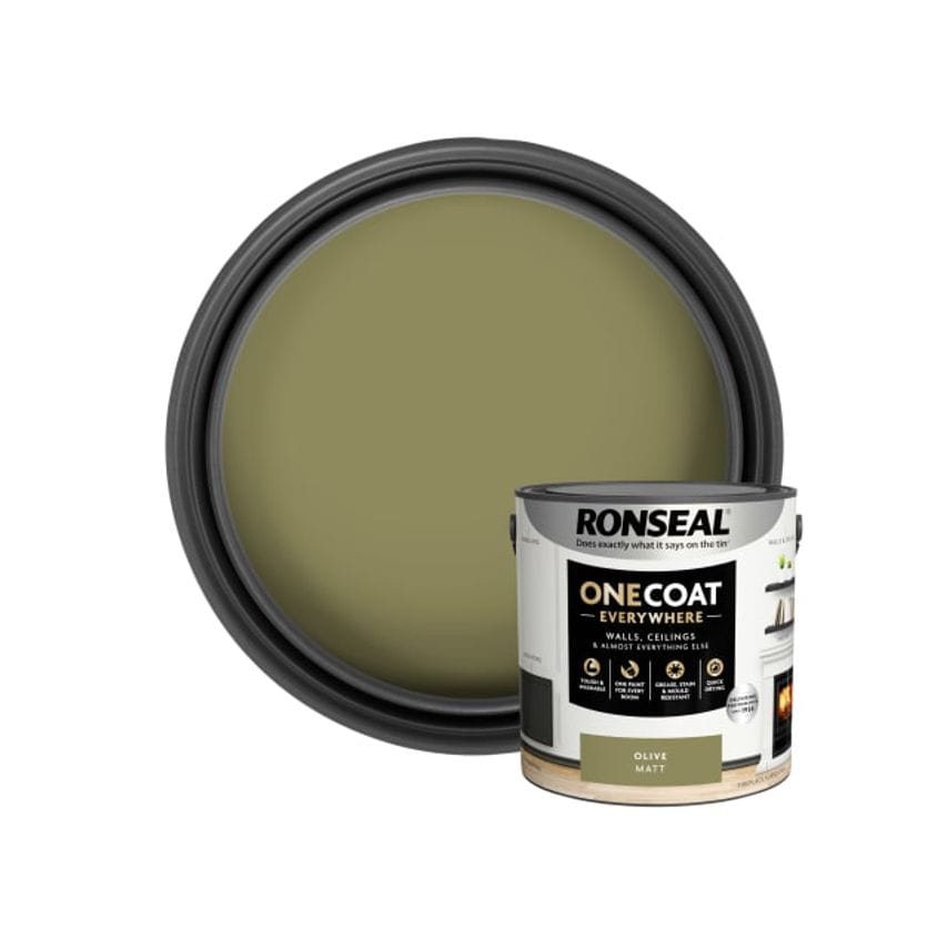 One Coat Everywhere Interior Paint Olive Matt 2.5L