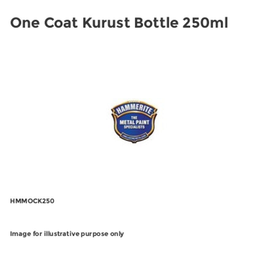One Coat Kurust Bottle 250ml