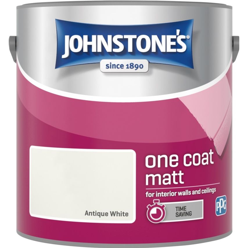 One Coat Matt 2.5L Antique White