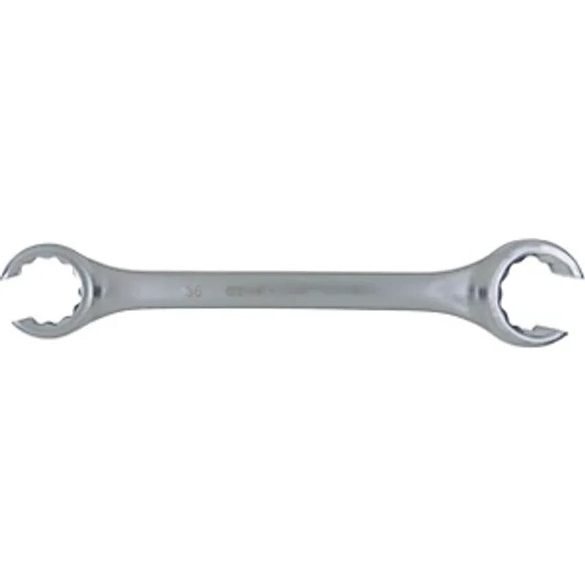 Open Double Ring Spanner Offset Bihexagonal 36 x 41 mm