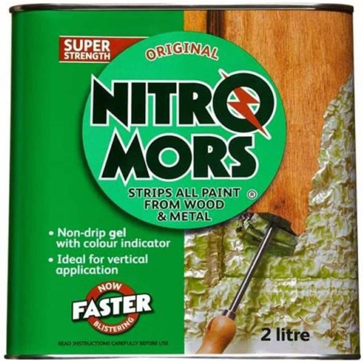 Original Paint Stripper, Varnish & Lacquer Remover for Wood, Metal & Concrete - 2L