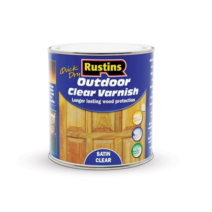 Outdoor Clear Varnish Satin 1L (EAVS1000)