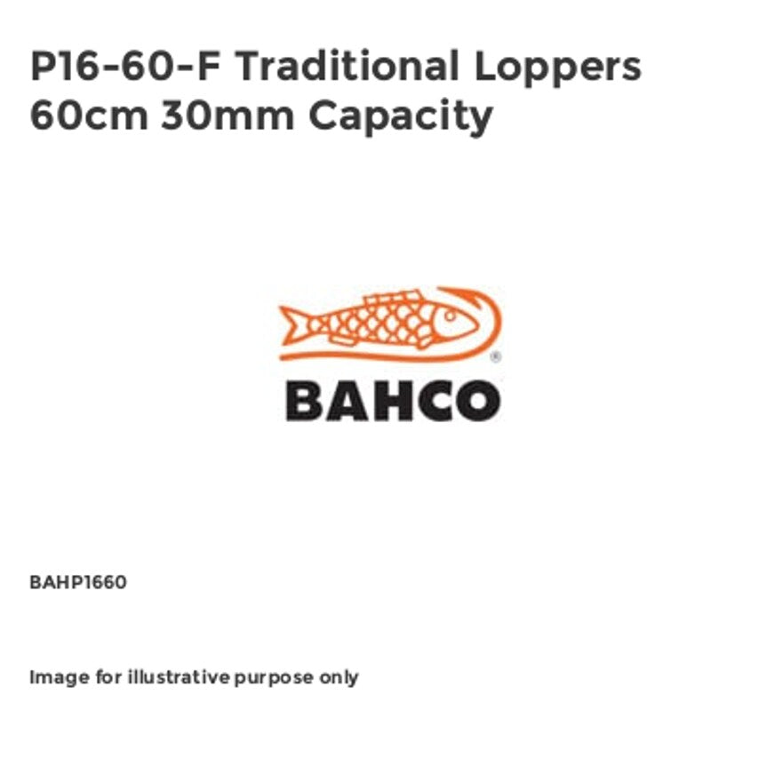 P16-60-F Traditional Loppers 60cm 30mm Capacity BAHP1660
