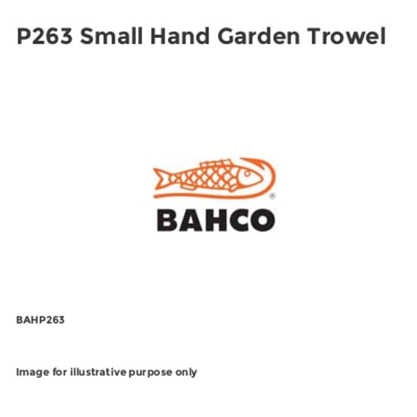 P263 Small Hand Garden Trowel