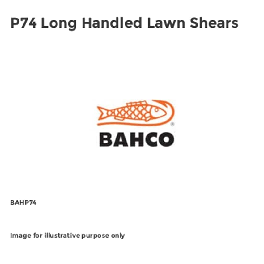 P74 Long Handled Lawn Shears BAHP74
