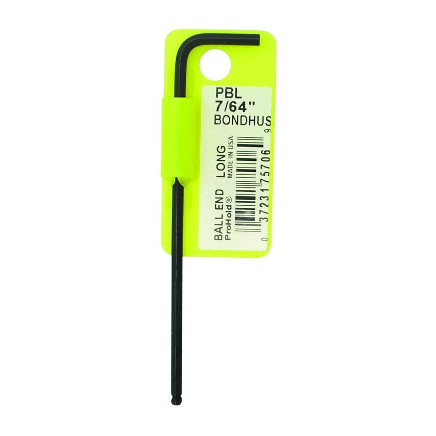 PBL1/8 ProHold Ballend Hex Key, 1/8", 75707